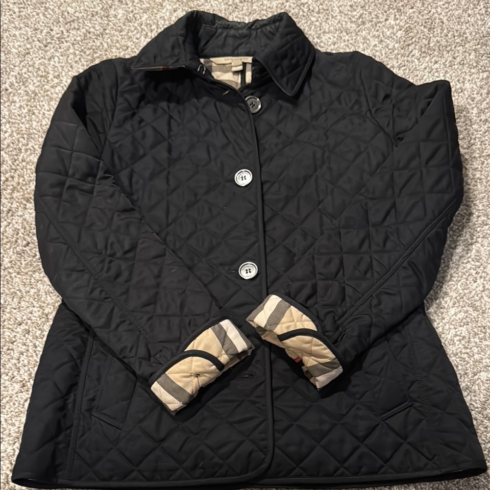 Burberry Brit Black Quilted Women's Jacket